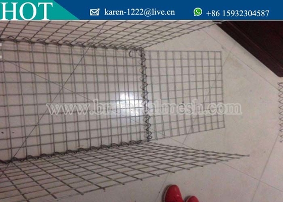 High Tensile Welded Gabion Terra Mesh/Gabion Box Military Vendor