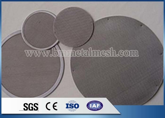 Metal Mesh Disc Filter For PP PE Plastic Recycling