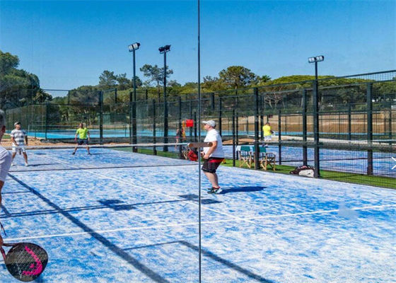 New Design Panoramic Padel Court Size For Padel