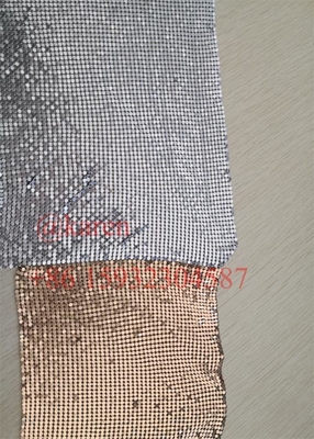 Decorative Metal Mesh Fabric Aluminum Sequin